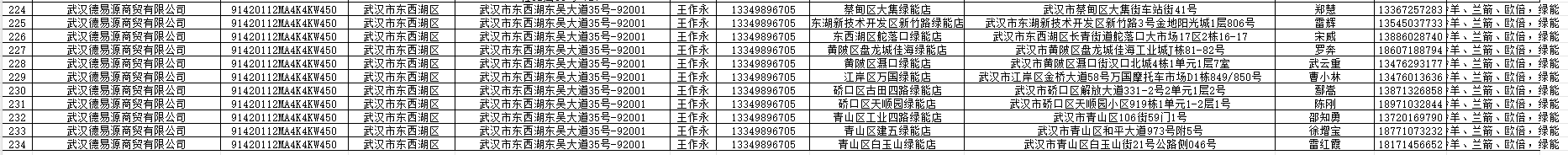 2024武汉电动车以旧换新销售及回收门店名单