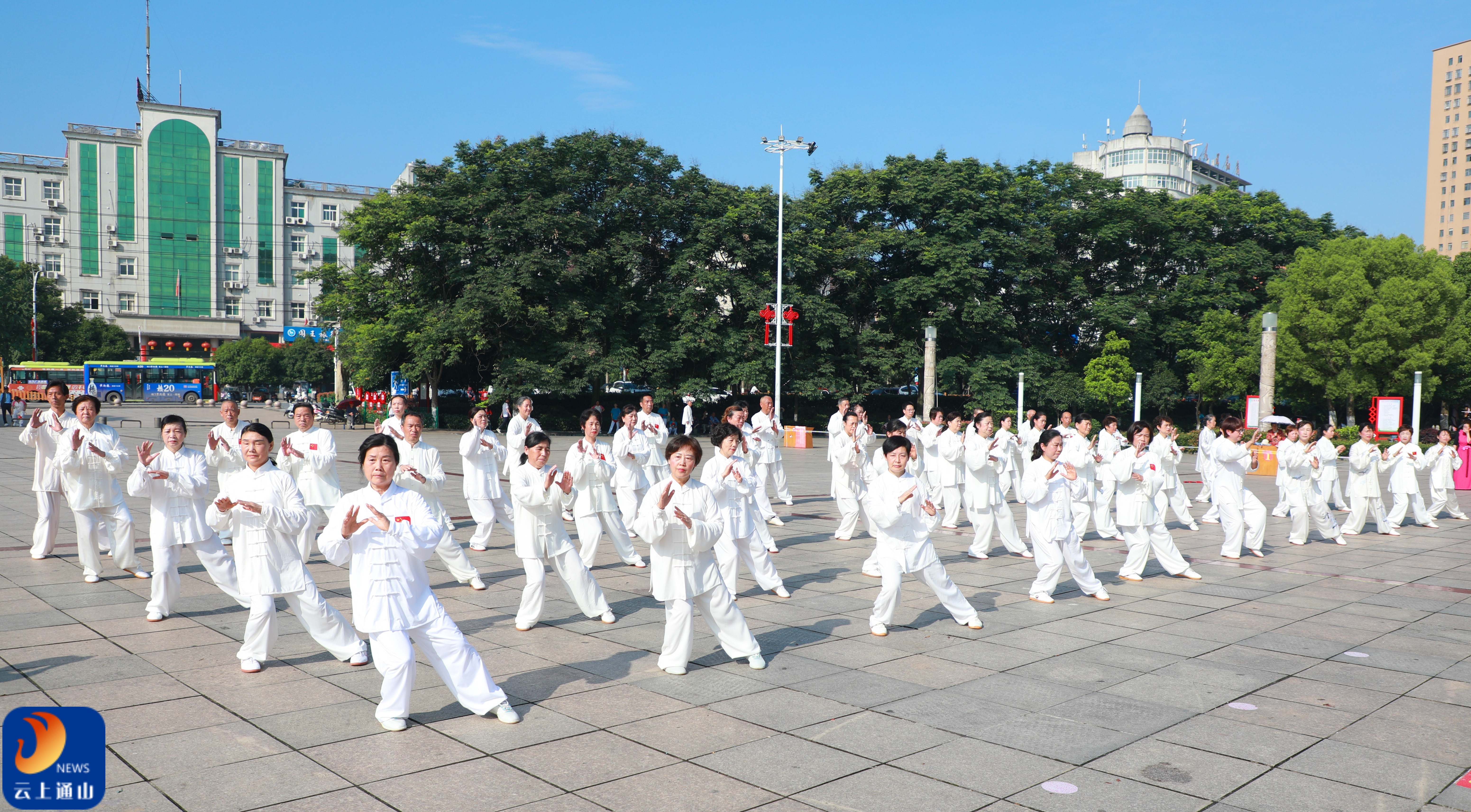 通山：当好东道主  “我”为市运会添精彩